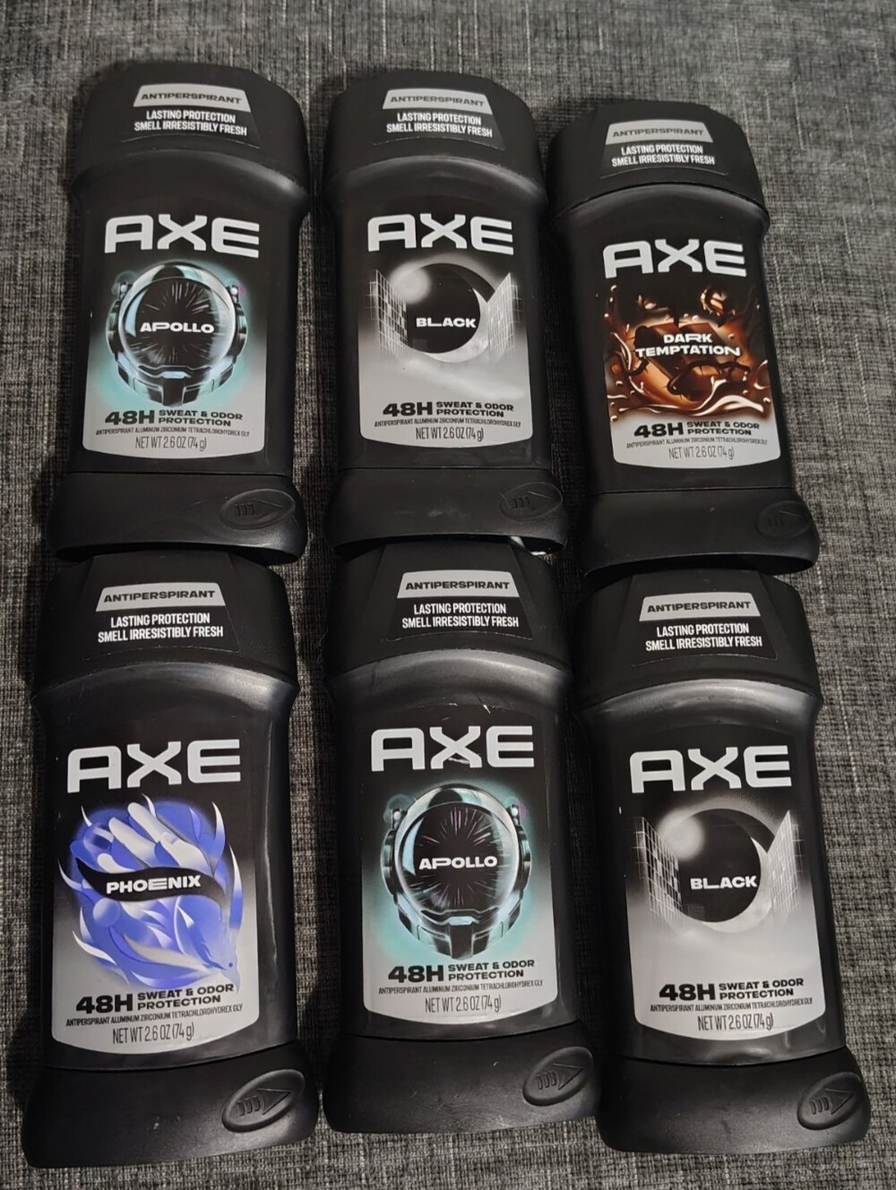 AXE Men's Antiperspirant Deodorant Bundle (6)